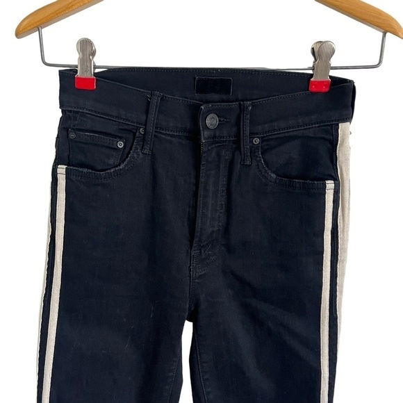 MOTHER x REVOLVE The Insider Crop Step Fray in Guilty Racer - Picture 5 of 16